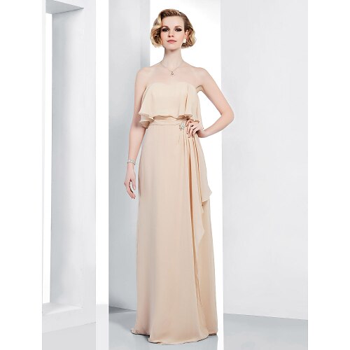 Sheath / Column Open Back Dress Formal Evening Floor Length Sleeveless Sweetheart Neckline Chiffon with Ruched Beading Crystal Brooch 2022
Sheath / Column Open Back Dress Formal Evening Floor Length Sleeveless Sweetheart Neckline Chiffon with Ruched Beading Crystal Brooch 2022