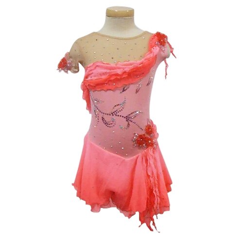 Figure Skating Dress Women's Girls' Ice Skating Dress Outfits Flower Spandex Competition Skating Wear Handmade Fashion Sleeveless Ice Skating Figure Skating / Rhinestone / Summer
Figure Skating Dress Women's Girls' Ice Skating Dress Outfits Flower Spandex Competition Skating Wear Handmade Fashion Sleeveless Ice Skating Figure Skating / Rhinestone / Summer