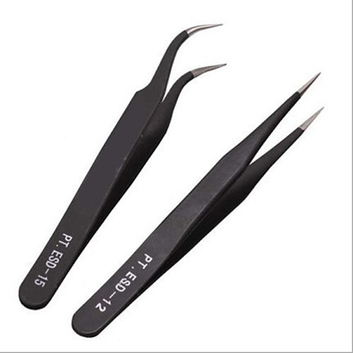 

2pcs Nail Art Tool Tweezers Wear-Resistant / Anti-Static nail art Manicure Pedicure Stainless Steel Personalized / Classic Daily