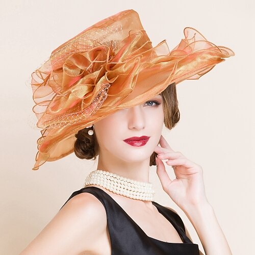 Dame Organza Headpiece Bryllup/Spesiell Leilighet Hatter Bryllup/Spesiell Leilighet 1 Deler
Dame Organza Headpiece Bryllup/Spesiell Leilighet Hatter Bryllup/Spesiell Leilighet 1 Deler