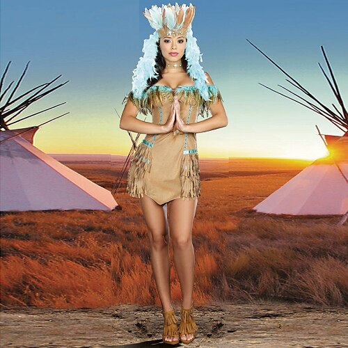 Ethnic Egyptian Costume Cosplay Costume Women's More Uniforms Halloween Carnival New Year Festival / Holiday Polyester Beige Women's Easy Carnival Costumes / Dress / Tie / Headwear / Dress / Tie
Ethnic Egyptian Costume Cosplay Costume Women's More Uniforms Halloween Carnival New Year Festival / Holiday Polyester Beige Women's Easy Carnival Costumes / Dress / Tie / Headwear / Dress / Tie