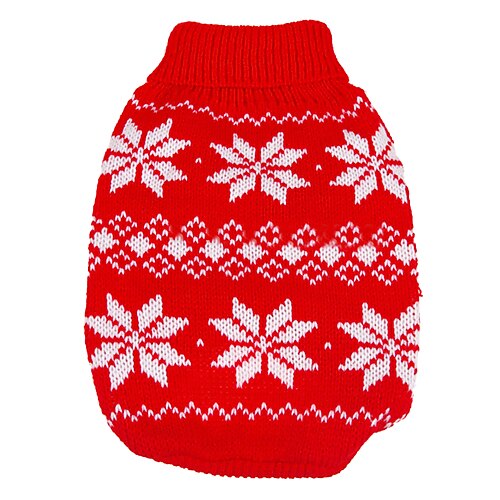Dog Sweater Snowflake Keep Warm Christmas New Year's Winter Dog Clothes Puppy Clothes Dog Outfits Red Blue Costume for Girl and Boy Dog Woolen XS S M L XL XXL
Dog Sweater Snowflake Keep Warm Christmas New Year's Winter Dog Clothes Puppy Clothes Dog Outfits Red Blue Costume for Girl and Boy Dog Woolen XS S M L XL XXL