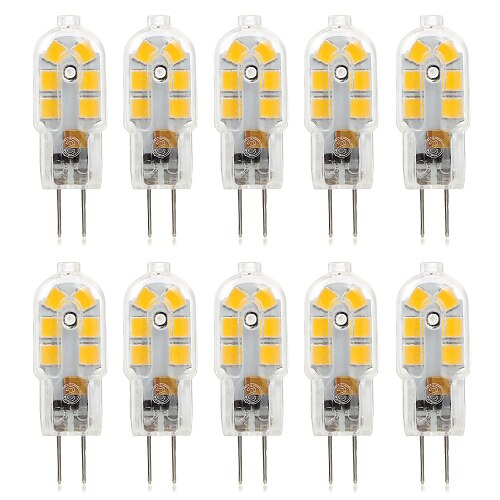 

10pcs 2.5 W LED Bi-pin Lights 250 lm G4 T 14 LED Beads SMD 2835 Decorative Warm White Cold White Natural White 220 V 12 V