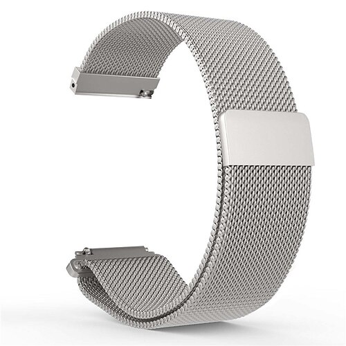 

1 pcs Smart Watch Band for Pebble Pebble Time Round Stainless Steel Smartwatch Strap Milanese Loop Replacement Wristband