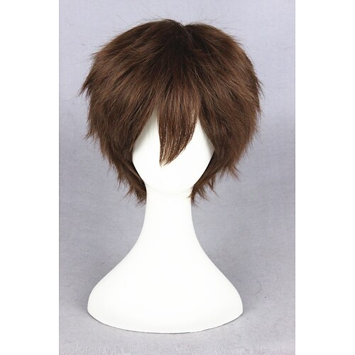 Synthetic Wig Cosplay Wig Straight Straight Wig Short Brown Synthetic Hair Women's Brown
Synthetic Wig Cosplay Wig Straight Straight Wig Short Brown Synthetic Hair Women's Brown