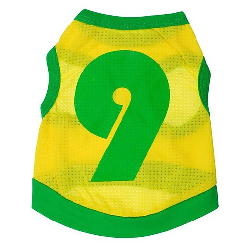 Dog Vest Dog Clothes Letter & Number Fabric Costume For Pets Summer Men's / Women's Casual / Daily
Dog Vest Dog Clothes Letter & Number Fabric Costume For Pets Summer Men's / Women's Casual / Daily