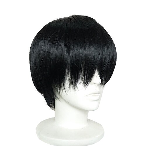 Cosplay Wig Synthetic Wig Cosplay Wig Straight Straight Wig Short Natural Black Synthetic Hair Black
Cosplay Wig Synthetic Wig Cosplay Wig Straight Straight Wig Short Natural Black Synthetic Hair Black