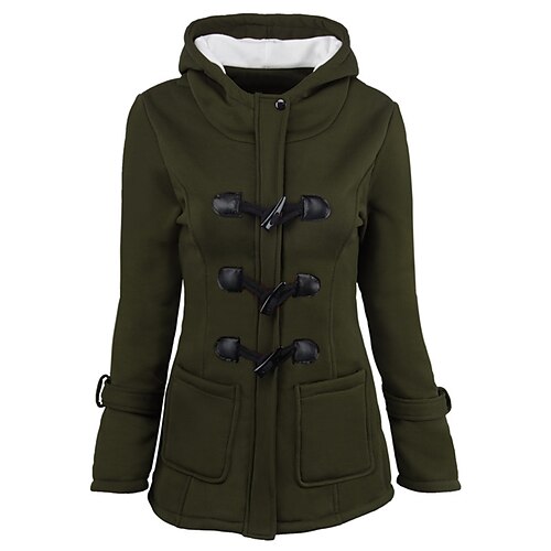 Women's Padded Daily Going out Fall Winter Regular Coat Hooded Tailorde Fit Streetwear Jacket Long Sleeve Solid Colored Pure Color Wine Army Green Khaki / Plus Size / Plus Size
Women's Padded Daily Going out Fall Winter Regular Coat Hooded Tailorde Fit Streetwear Jacket Long Sleeve Solid Colored Pure Color Wine Army Green Khaki / Plus Size / Plus Size