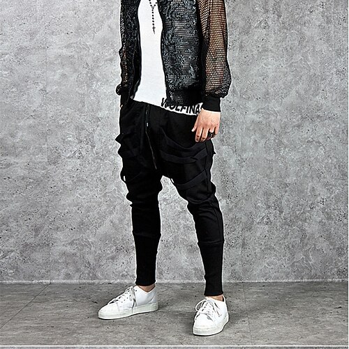 Men's Sweatpants Joggers Trousers Casual Pants Drawstring Elastic Waist Solid Colored Full Length Daily Sports Weekend Active Streetwear Loose Fit Black Micro-elastic
Men's Sweatpants Joggers Trousers Casual Pants Drawstring Elastic Waist Solid Colored Full Length Daily Sports Weekend Active Streetwear Loose Fit Black Micro-elastic