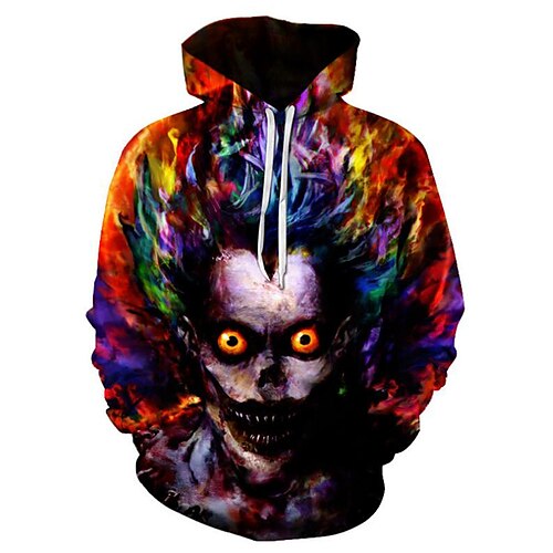 Herre Rød Med hette Hodeskaller 3D Halloween Daglig Helg Store størrelser Vinter Høst Klær Gensere Gensere Langermet Løstsittende
Herre Rød Med hette Hodeskaller 3D Halloween Daglig Helg Store størrelser Vinter Høst Klær Gensere Gensere Langermet Løstsittende