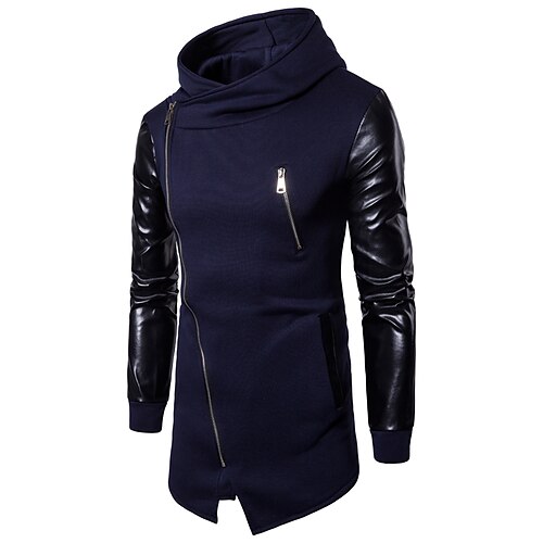 Per uomo Felpa con cappuccio Grigio scuro Blu marino Nero Con cappuccio Color Block Cotone Fantastico Indicato per i polsi Inverno Primavera & Autunno Abbigliamento Felpe con cappuccio Felpe Manica
Per uomo Felpa con cappuccio Grigio scuro Blu marino Nero Con cappuccio Color Block Cotone Fantastico Indicato per i polsi Inverno Primavera & Autunno Abbigliamento Felpe con cappuccio Felpe Manica