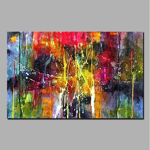 Ölgemälde 100% Handarbeit handgemalte Wandkunst auf Leinwand horizontal abstrakt modern bunt Heimdekoration Dekor gerollte Leinwand ohne Rahmen ungedehnt
Ölgemälde 100% Handarbeit handgemalte Wandkunst auf Leinwand horizontal abstrakt modern bunt Heimdekoration Dekor gerollte Leinwand ohne Rahmen ungedehnt