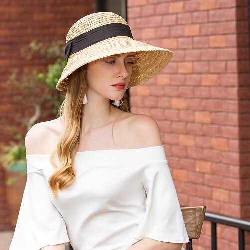 Naturlig Fiber Kentucky Derby-hatt / Hatter med Sløyfe 1 stk Avslappet Hodeplagg
Naturlig Fiber Kentucky Derby-hatt / Hatter med Sløyfe 1 stk Avslappet Hodeplagg