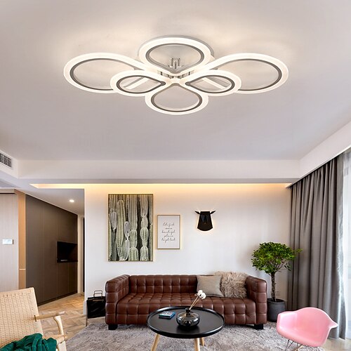6-Light 6-Head Led CeilingLamp Modern Simplicity Acrylic Living Room Dining Room Bedroom Light Fixture
6-Light 6-Head Led CeilingLamp Modern Simplicity Acrylic Living Room Dining Room Bedroom Light Fixture