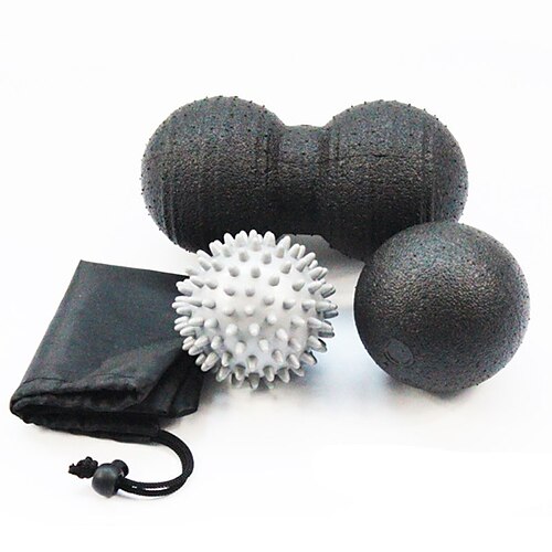 massage lacrosse bold 3 stk sæt sports epp yoga øvelse fitness afslappende lindrer smerte bærbar
massage lacrosse bold 3 stk sæt sports epp yoga øvelse fitness afslappende lindrer smerte bærbar