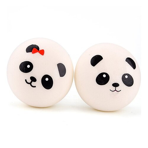 

Squishies Squeeze Toy / Sensory Toy Jumbo Squishies Stress Reliever 2 pcs Panda Stress and Anxiety Relief Slow Rising Poly urethane For Boy Girl Adults'