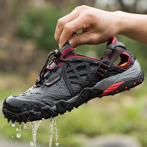 Men's Hiking Shoes Water Shoes Waterproof Breathable Quick Dry Surfing Camping / Hiking Fishing Net Summer Dark Grey Black
Men's Hiking Shoes Water Shoes Waterproof Breathable Quick Dry Surfing Camping / Hiking Fishing Net Summer Dark Grey Black