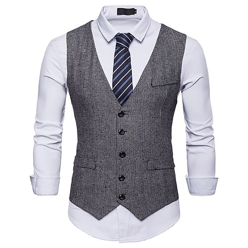 Herre Vinter jakke Vest Gilet Bryllup Fest Arbejde V-hals Basale Smart Casual Jakke Overtøj Prikker Sort Kakifarvet Grå
Herre Vinter jakke Vest Gilet Bryllup Fest Arbejde V-hals Basale Smart Casual Jakke Overtøj Prikker Sort Kakifarvet Grå