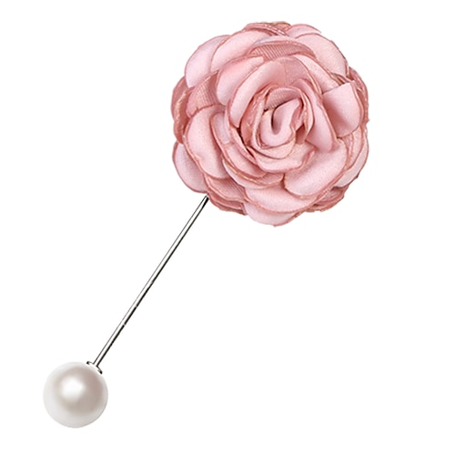

Women's Brooches Classic Stylish Roses Flower Fashion Vintage British Imitation Diamond Brooch Jewelry Wine Navy Pearl Pink For Party Daily