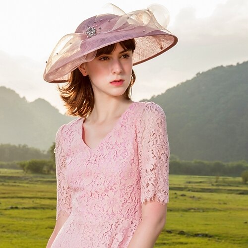 Hør Kentucky Derby Hat / Hovedtøj med Krystal / Rhinsten 1 stk Bryllup / Fest / aften Medaljon
Hør Kentucky Derby Hat / Hovedtøj med Krystal / Rhinsten 1 stk Bryllup / Fest / aften Medaljon