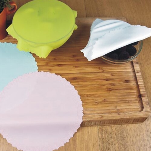 Silicone Bowl Cover Lid Refrigerator Preservative Film Reusable Stretchable Food Container Seal Cover Kitchen Baking Mat Tool
Silicone Bowl Cover Lid Refrigerator Preservative Film Reusable Stretchable Food Container Seal Cover Kitchen Baking Mat Tool