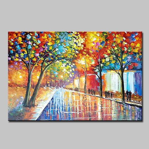 Oil Painting Hand Painted Horizontal Abstract Landscape Modern Stretched Canvas
Oil Painting Hand Painted Horizontal Abstract Landscape Modern Stretched Canvas