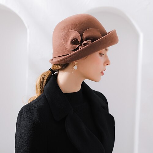 Flowers Hats Headwear 100% Wool Beret Hat Bucket Hat Fedora Hat Party / Evening Melbourne Cup With Cap Headpiece Headwear
Flowers Hats Headwear 100% Wool Beret Hat Bucket Hat Fedora Hat Party / Evening Melbourne Cup With Cap Headpiece Headwear
