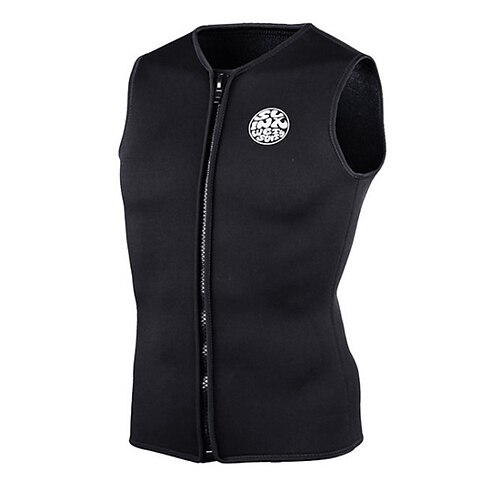 SLINX Men's Wetsuit Top 3mm Nylon SCR Neoprene Top Thermal Warm Quick Dry Sleeveless Front Zip - Swimming Diving Surfing Scuba Solid Colored Autumn / Fall Winter Spring / Summer / Athleisure
SLINX Men's Wetsuit Top 3mm Nylon SCR Neoprene Top Thermal Warm Quick Dry Sleeveless Front Zip - Swimming Diving Surfing Scuba Solid Colored Autumn / Fall Winter Spring / Summer / Athleisure