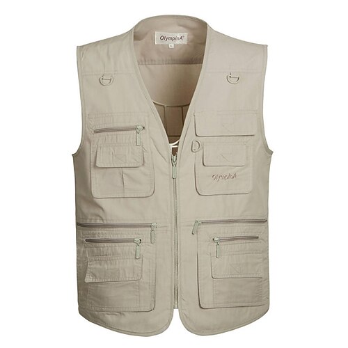 Per uomo Gilet da pesca Gilet / gilet da escursionismo Giacca Superiore Esterno Traspirante Asciugatura rapida Leggero Multi Pocket Estate POLY Terital Bianco Verde militare Grigio Caccia Pesca
Per uomo Gilet da pesca Gilet / gilet da escursionismo Giacca Superiore Esterno Traspirante Asciugatura rapida Leggero Multi Pocket Estate POLY Terital Bianco Verde militare Grigio Caccia Pesca