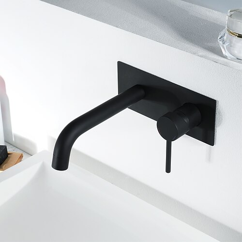 Håndvasken vandhane - FaucetSet / Vægmontering Sort Andet Enkelt håndtag Et HulBath Taps
Håndvasken vandhane - FaucetSet / Vægmontering Sort Andet Enkelt håndtag Et HulBath Taps
