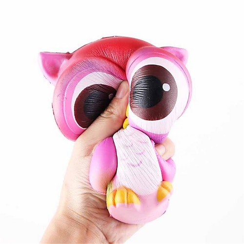 

Squishies Squeeze Toy / Sensory Toy Jumbo Squishies 1 pcs Owl Stress and Anxiety Relief Slow Rising Poly urethane For Boy Girl Adults'