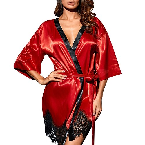 Per donna Plus Size Pizzo Sexy biancheria intima - Poliestere Matrimonio San Valentino Tinta unita Completini di reggiseno e slip Matrimonio Nero Rosso Blu S M L
Per donna Plus Size Pizzo Sexy biancheria intima - Poliestere Matrimonio San Valentino Tinta unita Completini di reggiseno e slip Matrimonio Nero Rosso Blu S M L
