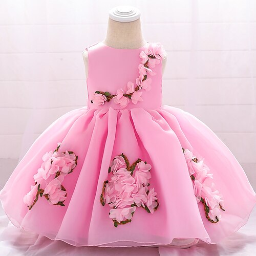 Robe bébé Fille Actif basique Coton Polyester Floral Couleur Pleine Brodée Noeud Sans Manches Mi-long Rose Claire
Robe bébé Fille Actif basique Coton Polyester Floral Couleur Pleine Brodée Noeud Sans Manches Mi-long Rose Claire