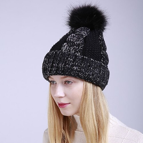Women's Hat Floppy Hat Black Gray Fuchsia Active Cute / Color Block / Fall / Winter
Women's Hat Floppy Hat Black Gray Fuchsia Active Cute / Color Block / Fall / Winter