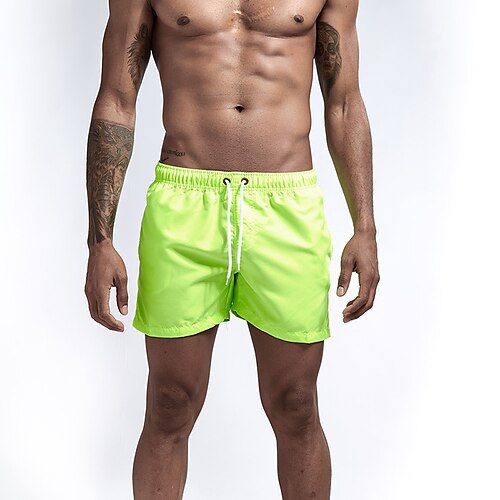 Men's Swimwear Bottoms EU / US Size Swimsuit Solid Colored Light Blue Green White Black Yellow Bathing Suits Basic
Men's Swimwear Bottoms EU / US Size Swimsuit Solid Colored Light Blue Green White Black Yellow Bathing Suits Basic
