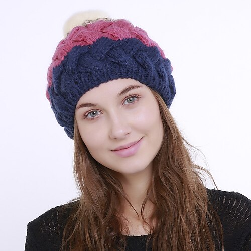 Dame Hatt Solhatt Vin Fuksia Oransje Aktiv søt stil / Fargeblokk / Høst / Vinter
Dame Hatt Solhatt Vin Fuksia Oransje Aktiv søt stil / Fargeblokk / Høst / Vinter