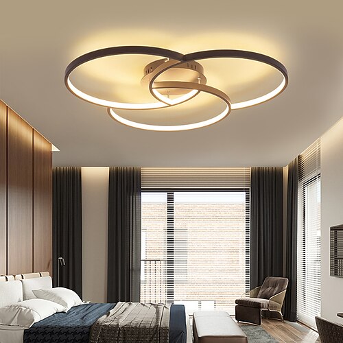 1-Light 55 cm Flush Mount Lights Metal Silica gel Painted Finishes LED Modern 110-120V 220-240V
1-Light 55 cm Flush Mount Lights Metal Silica gel Painted Finishes LED Modern 110-120V 220-240V