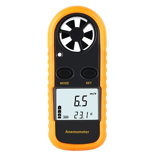 

RZ Speed Measuring Instruments Anemometer Lcd Digital Wind Speed Meter Sensor Portable 0-30m/S GM816 Anemometer Wind Speed Meter