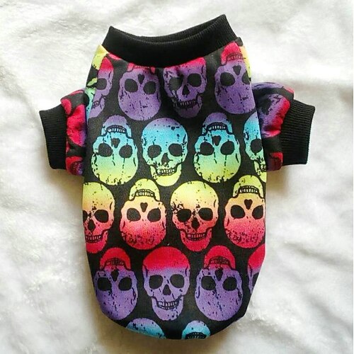 Hundeshirt / T-Shirt Sweatshirt Totenkopf Hundekleidung Welpenkleidung Hundeoutfits mehrfarbige schwarze Sweatshirts für Mädchen und Jungen Hund xs s m l xl xxl
Hundeshirt / T-Shirt Sweatshirt Totenkopf Hundekleidung Welpenkleidung Hundeoutfits mehrfarbige schwarze Sweatshirts für Mädchen und Jungen Hund xs s m l xl xxl