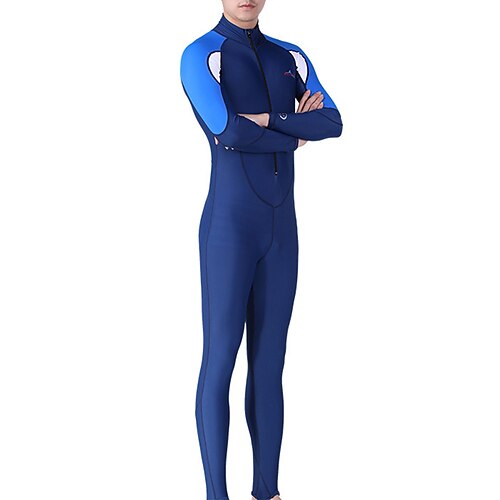 SBART Men's Rash Guard Dive Skin Suit UV Sun Protection UPF50 Breathable Full Body Lycra Swimsuit 2 Piece Back Zip Swimming Diving Surfing Snorkeling Fashion Fall Spring Summer / Quick Dry
SBART Men's Rash Guard Dive Skin Suit UV Sun Protection UPF50 Breathable Full Body Lycra Swimsuit 2 Piece Back Zip Swimming Diving Surfing Snorkeling Fashion Fall Spring Summer / Quick Dry