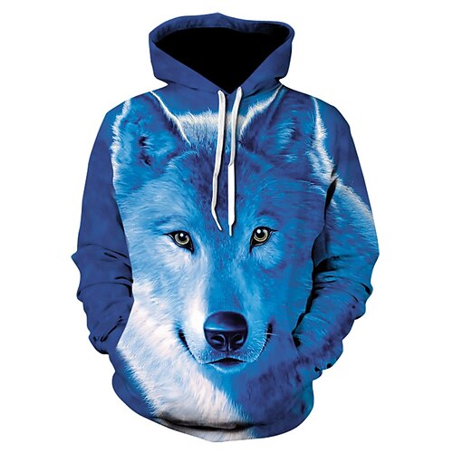 Men's Hoodie Jacket Hoodie Royal Blue Hooded Animal 3D Basic Clothing Apparel Hoodies Sweatshirts
Men's Hoodie Jacket Hoodie Royal Blue Hooded Animal 3D Basic Clothing Apparel Hoodies Sweatshirts