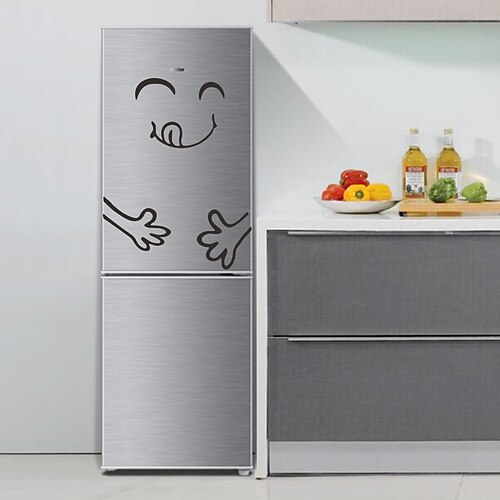 

3D Wall Stickers Plane Wall Stickers Fridge Stickers, Special Material Home Decoration Wall Decal Fridge Decoration 1pc / Removable 20X28CM