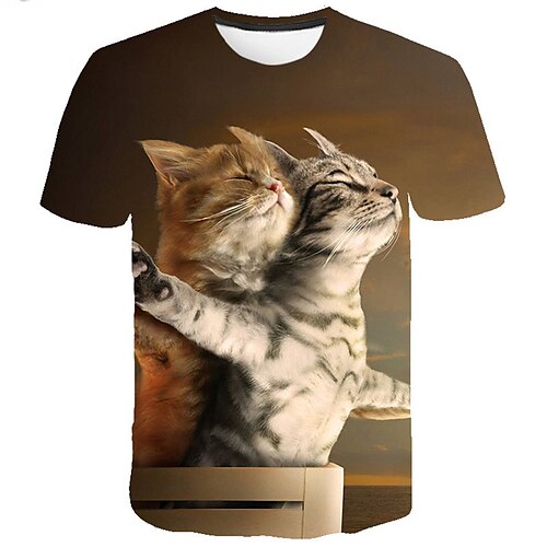Men's T shirt Tee Shirt Graphic Animal Round Neck Green Plus Size Casual Short Sleeve Print Clothing Apparel Basic / Summer / Summer
Men's T shirt Tee Shirt Graphic Animal Round Neck Green Plus Size Casual Short Sleeve Print Clothing Apparel Basic / Summer / Summer