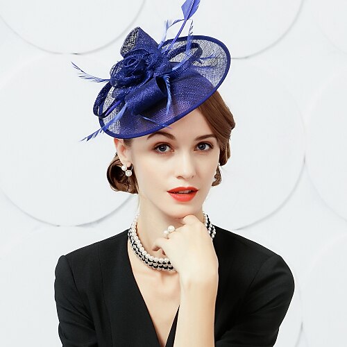 100% lino Cerchietti / fascinators con Piume 1pc Occasioni speciali / Party / serata Copricapo
100% lino Cerchietti / fascinators con Piume 1pc Occasioni speciali / Party / serata Copricapo