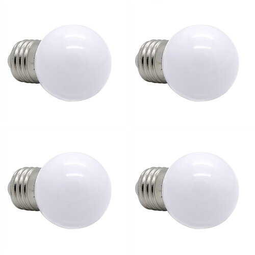 

4pcs 1 W LED Globe Bulbs 90-120 lm E26 / E27 G45 12 LED Beads SMD 2835 Decorative Warm White Natural White White 220-240 V