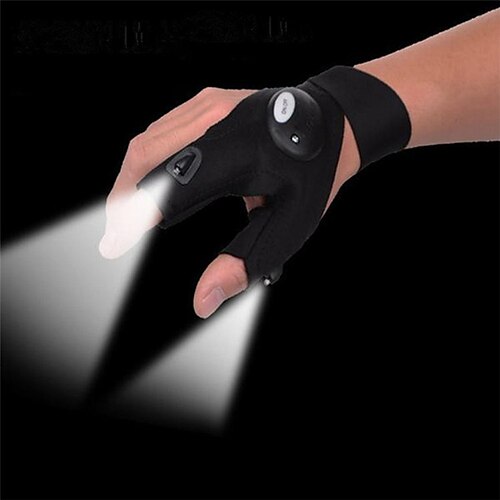 

LED Finger Light Emergency Easy Carrying Button Battery Powered 1pc