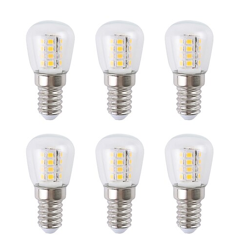 

6pcs 3W LED Corn Globe Light Bulbs 300lm E14 26LED SMD 2835 Warm White Landscape 30W Halogen Bulb Replacement 220-240V