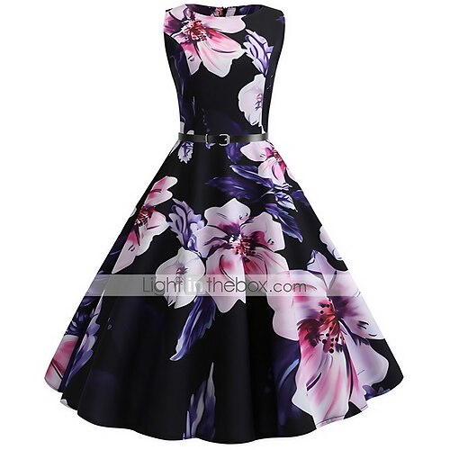 abito vintage da donna abito midi nero senza maniche stampa floreale primavera estate girocollo anni '50 festa slim 2023 stile s m l xl xxl
abito vintage da donna abito midi nero senza maniche stampa floreale primavera estate girocollo anni '50 festa slim 2023 stile s m l xl xxl