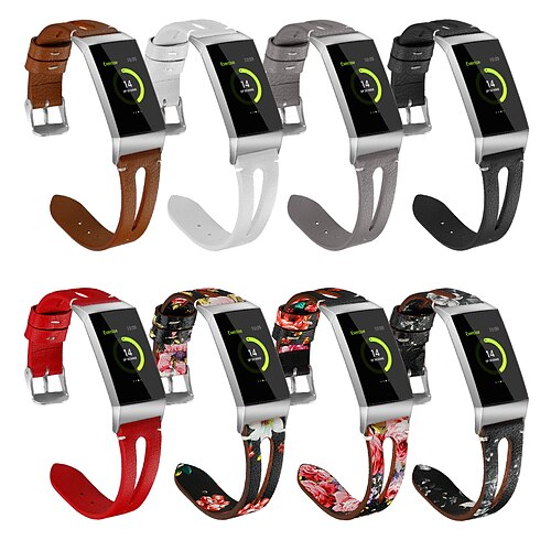 1 pcs Smart Watch Band for Fitbit Charge 3 / Charge 3 SE / Charge 4 Genuine Leather Smartwatch Strap Sport Band Leather Loop Replacement Wristband
1 pcs Smart Watch Band for Fitbit Charge 3 / Charge 3 SE / Charge 4 Genuine Leather Smartwatch Strap Sport Band Leather Loop Replacement Wristband