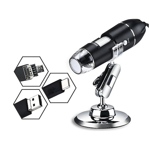 

Professional USB Digital Microscope 1000X 8 LED Electronic Microscope Endoscope Zoom Magnifier